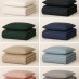Комплект постільної білизни KUCHMAKI страйп сатин (бежево-рожевий)